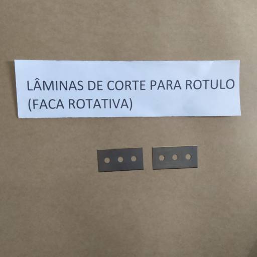 Lâminas de corte para Rotulo (Faca Rotativa)