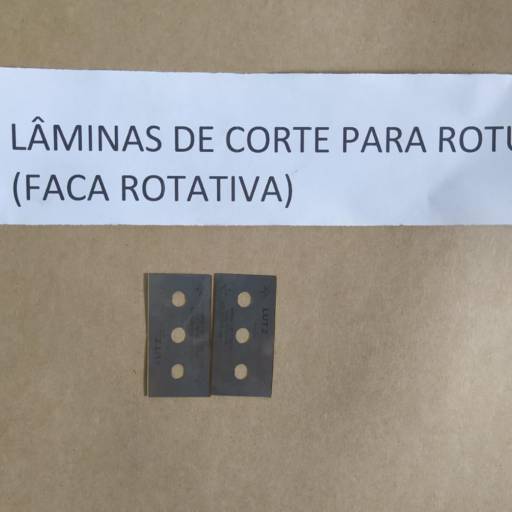 Lâminas de corte para Rotulo (Faca Rotativa)