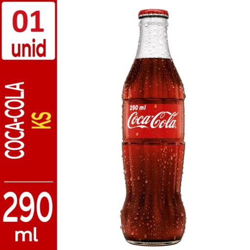 Coca Ks Retornável 290ml - Sabor e Sustentabilidade em Igaratá/SP por Bebidas 3 chico
