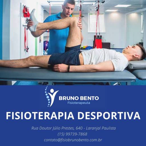 Comprar o produto de Fisioterapia Desportiva em Fisioterapia pela empresa Fisioterapeuta Bruno Bento em Laranjal Paulista, SP por Solutudo