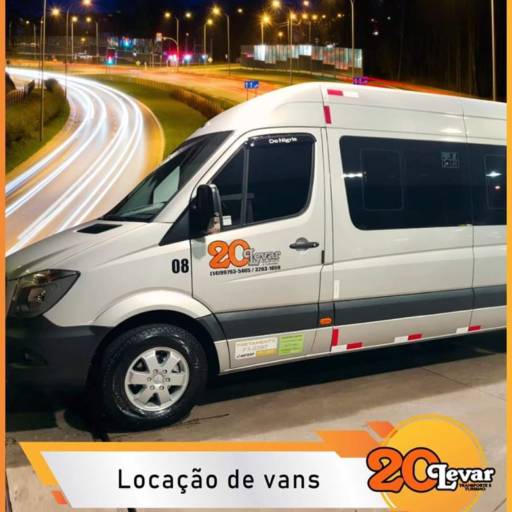 Locação de vans em Lençóis Paulista  por 20Levar Transporte e Locação