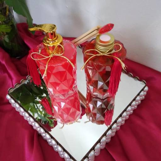 Kit de Aroma de maça com canela chamando Prosperidade por Magia Das Ervas & Aroma Das Rosas