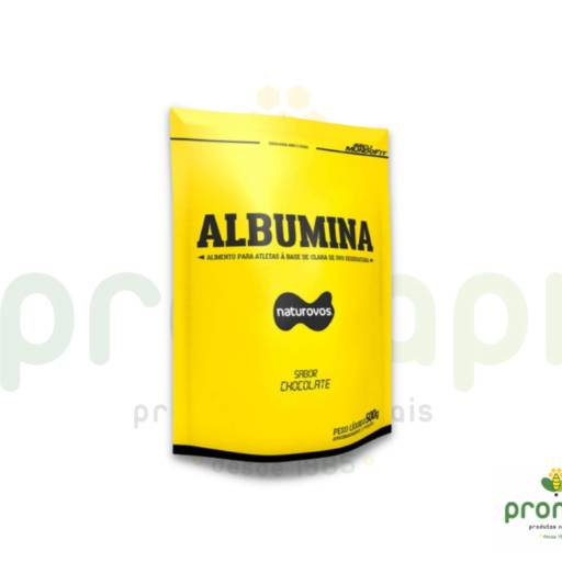 Comprar o produto de Albumina Proteína 500g Naturovos  em Suplementos pela empresa Pronapi Produtos Naturais em Foz do Iguaçu, PR por Solutudo