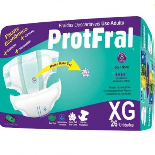 Comprar o produto de Fralda Adulto Protfral em Fraldas pela empresa Jô Fraldas em Marília, SP por Solutudo