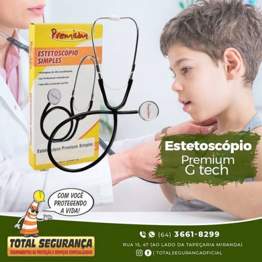 Comprar o produto de Estetoscópio Rappaport Premium em Estetoscópios pela empresa Total Segurança em Mineiros, GO por Solutudo