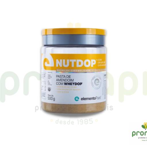 Comprar o produto de NutDop Baunilha Caramelizada Elemento Puro 500g em Suplementos pela empresa Pronapi Produtos Naturais em Foz do Iguaçu, PR por Solutudo