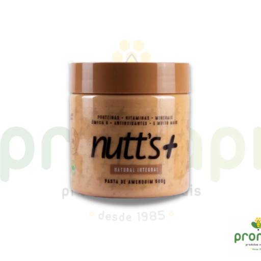 Comprar o produto de Pasta de Amendoim Natural Nutt's+ 500g em Pasta de Amendoim pela empresa Pronapi Produtos Naturais em Foz do Iguaçu, PR por Solutudo