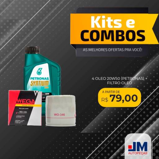 Comprar o produto de Kits e Combos em Autopeças pela empresa JM Auto Peças em Lençóis Paulista, SP por Solutudo