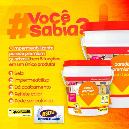 Impermeabilizantes Parede Premium Quartzolit