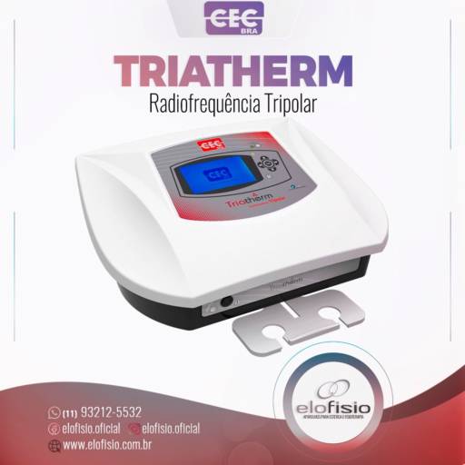 Comprar o produto de Triatherm Slim Cecbra - Aparelho de Radiofrequência Tripolar em Beleza e Cuidado Pessoal pela empresa Elofisio - Aparelhos de Estética e Fisioterapia em Foz do Iguaçu, PR por Solutudo
