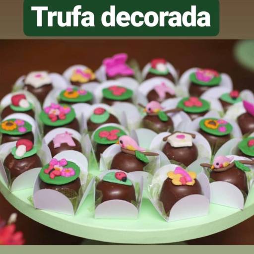 Trufa Decorada em Bauru, SP por Cheiro Gostoso - Brigadeiros e Doces Artesanais 