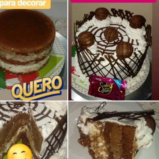 Bolo Sonho de Valsa  em Bauru, SP por Cheiro Gostoso - Brigadeiros e Doces Artesanais 