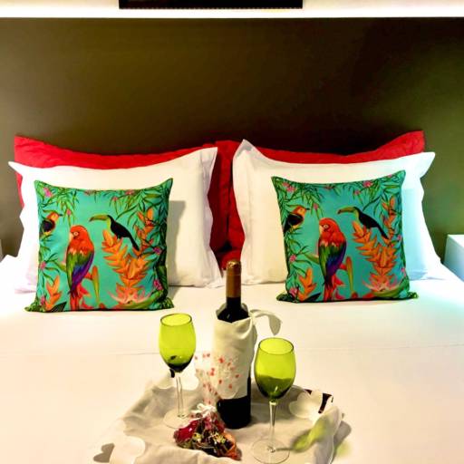 Studio Terra com Vista para Jardins e Piscina por Studios das Lagoas Boutique Studio Terra com Vista para Jardins e Piscina por Studios das Lagoas Boutique