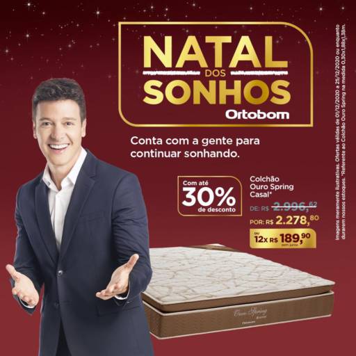 Colchão Ouro Spring Casal