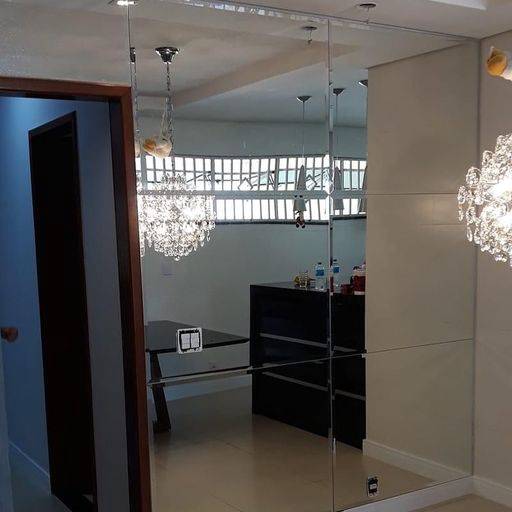 Comprar o produto de Espelho Bizotado Composto em Bauru em Espelhos pela empresa Vidraçaria Art Vidros  em Bauru, SP por Solutudo