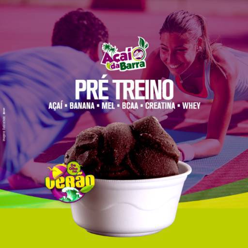 Açai Pré e Pós-Treino