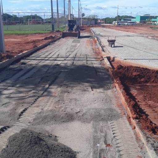 Pavimentação de piso intertravado por Via Ambiental - Construção Civil