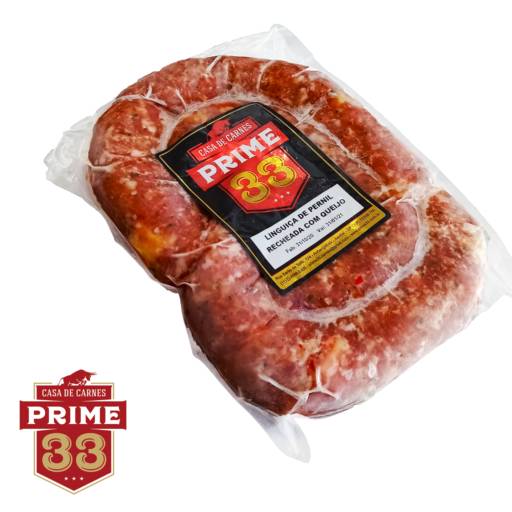 Comprar o produto de Linguiça de Pernil Recheada com Queijo em Carnes pela empresa Casa de Carnes Prime 33  em Jundiaí, SP por Solutudo