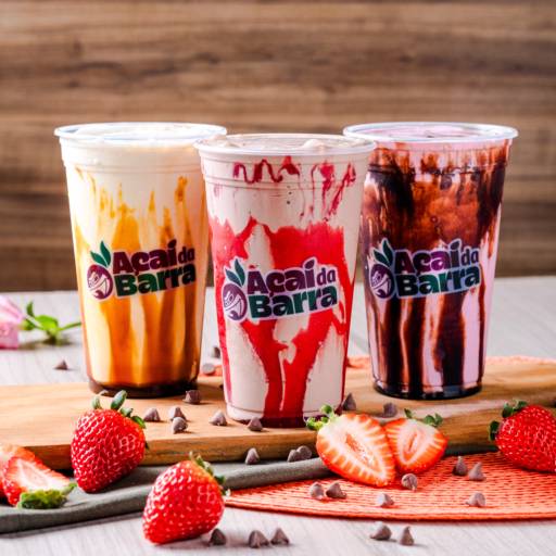Milk Shake Inovador em Rio Claro - Sabor e Frescor Incomparáveis por Açaí da Barra - Rio Claro