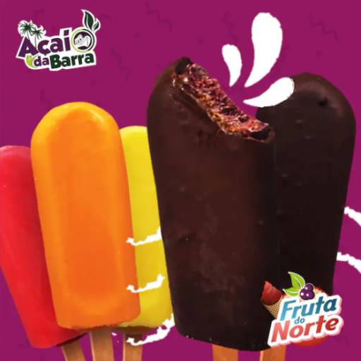 5 Picolés por Açaí da Barra - Mogi das Cruzes