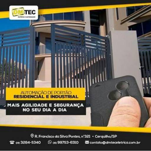 Automação de Portão Residencial e Industrial 