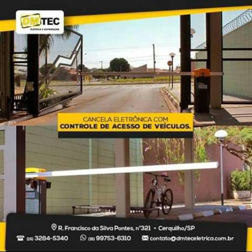 Cancela Eletrônica com Controle de acesso de veículos 