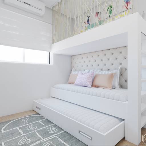 Quarto Infantil  por Natália Clinio Arquitetura e Interiores