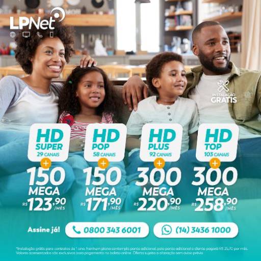 Comprar o produto de Internet + TV em TV Digital pela empresa LPNet - Boa Esperança do Sul em Boa Esperança do Sul, SP por Solutudo