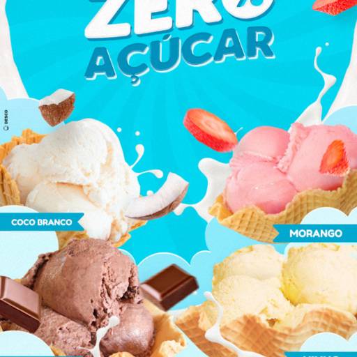 Sorvetes Zero Açucar