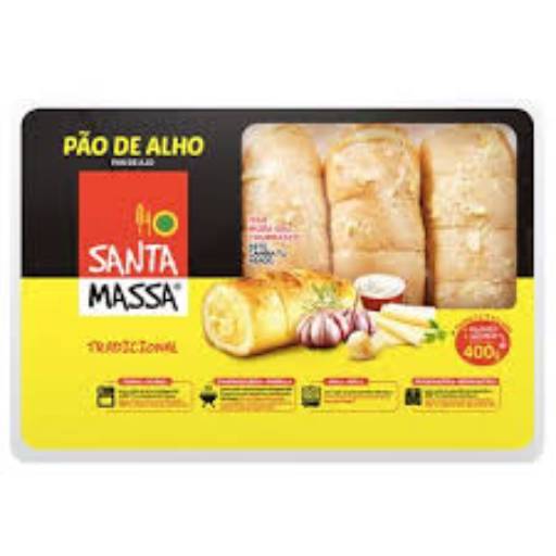 Comprar o produto de Pão de Alho Santa Massa - Bauru em Mercados pela empresa Mercearia Gran Vitoria em Bauru, SP por Solutudo