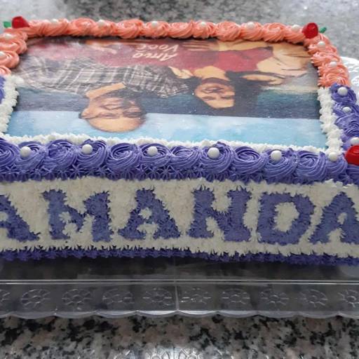 Papel de Arroz Personalizado por Oliveiras Cakes