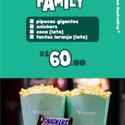 Combo Big Family  por Cine Cataratas - Cataratas JL Shopping