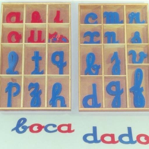 ALFABETO MÓVEL SENSORIAL por Art Gravata