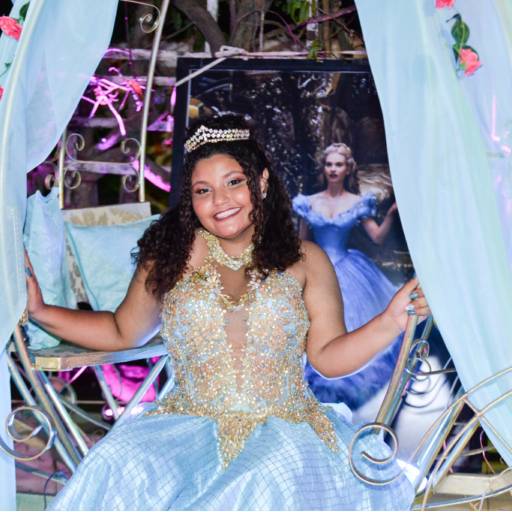 Festa Temática Cinderela - 15 Anos por Sitio Imperial Itaborai