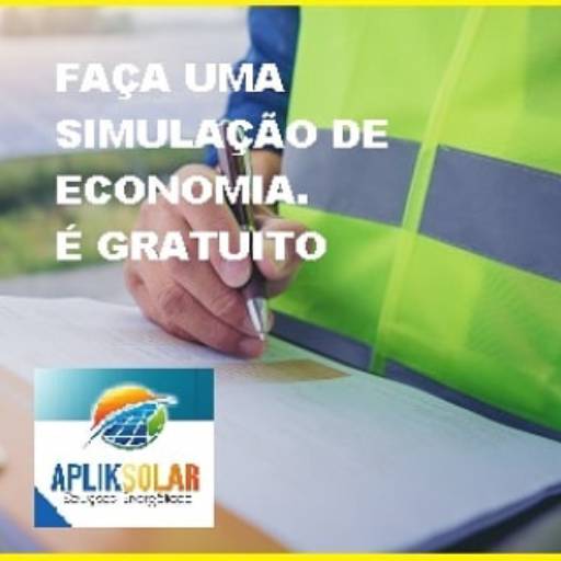 Simulação de economia gratuita por Aplik Solar