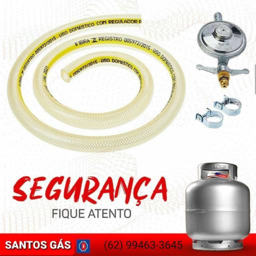 Precisou de Gás? Chame a Santos Gás!