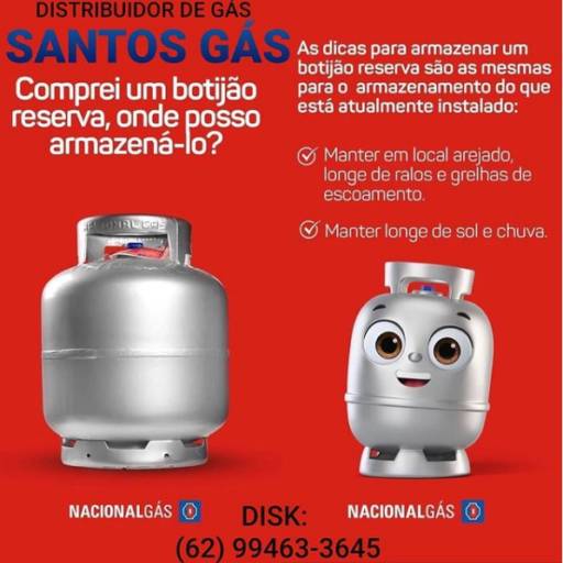 Precisou de Gás? Chame a Santos Gás!