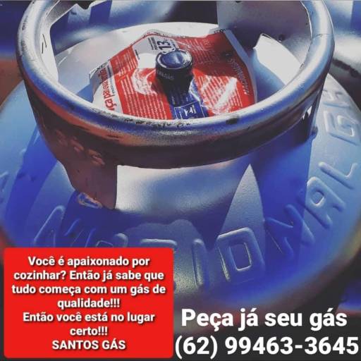 Precisou de Gás? Chame a Santos Gás!