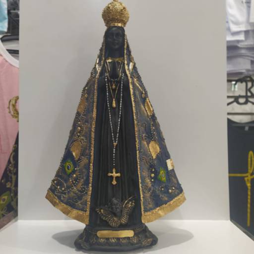 Nossa Senhora Resina 30cm por A Feira de Aparecida Online