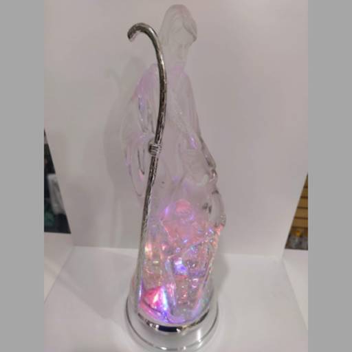 Presépio Luminoso em Cristal por A Feira de Aparecida Online