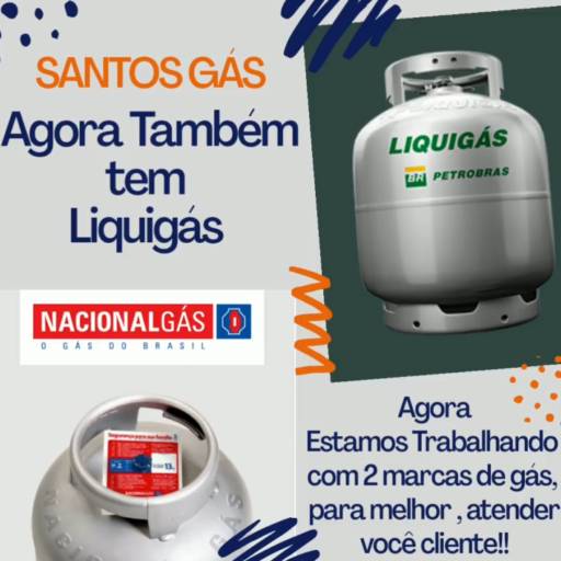 Precisou de Gás? Chame a Santos Gás!
