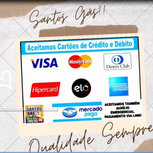Precisou de Gás? Chame a Santos Gás!