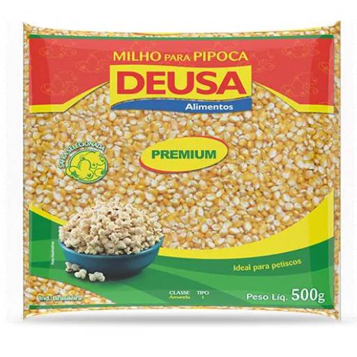 Milho de pipoca premium Deusa 500g