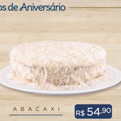 Comprar o produto de Bolo de Aniversário de Abacaxi em Bolo de Aniversário pela empresa Casa de Bolos  em Ponta Grossa, PR por Solutudo
