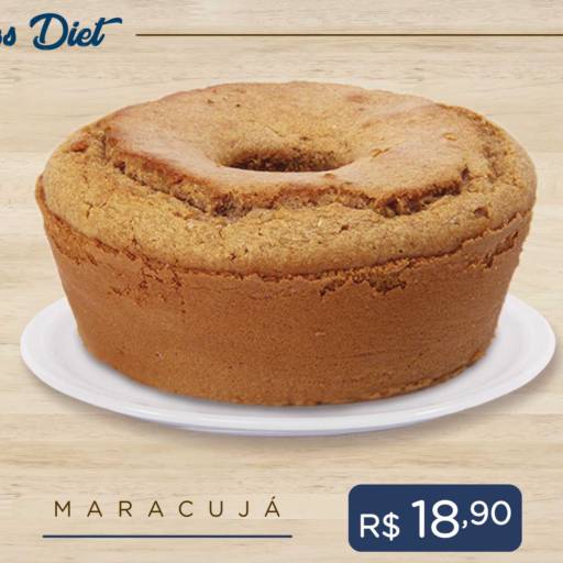 Bolo Diet de Maracujá