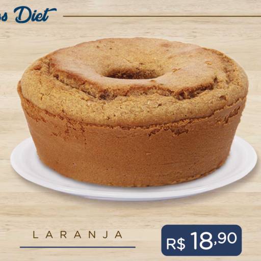 Bolo Diet de Laranja