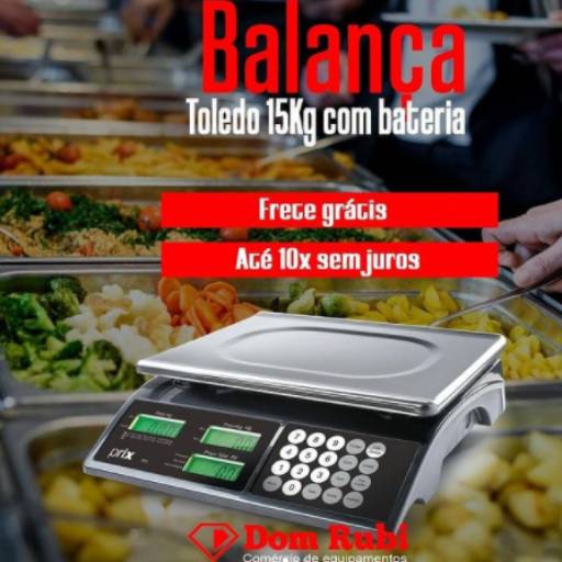 Comprar o produto de Balança em Cozinhas Industriais pela empresa Dom Rubi em Fortaleza, CE por Solutudo