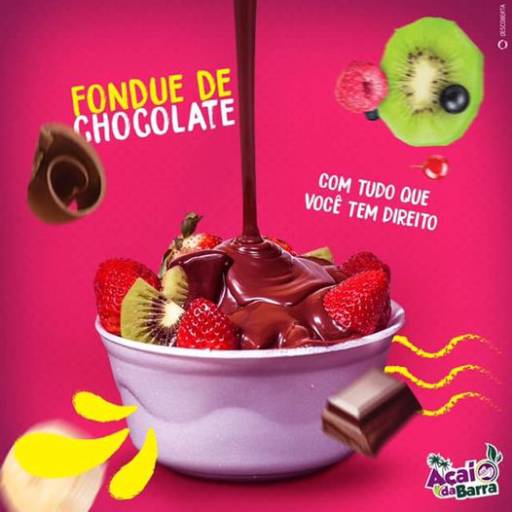 Comprar o produto de Fondue  em Chocolate pela empresa Açaí da Barra - Jacareí em Jacareí, SP por Solutudo
