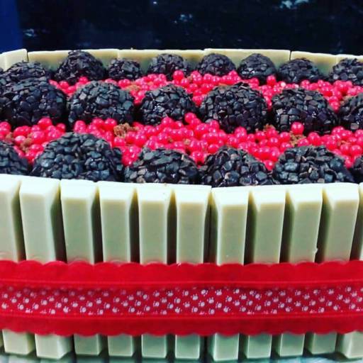 Bolos de Kit Kat por Thamy Costa - Ovo da pascoa