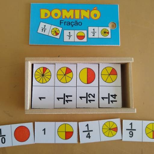 DOMINÓ DE FRAÇÃO por Art Gravata